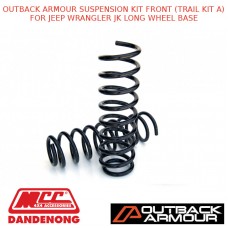 OUTBACK ARMOUR SUSPENSION KIT FRONT (TRAIL KIT A) WRANGLER JK LONG WHEEL BASE